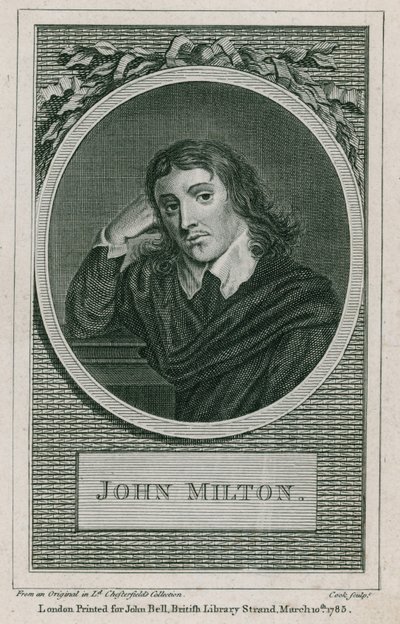 John Milton by English School