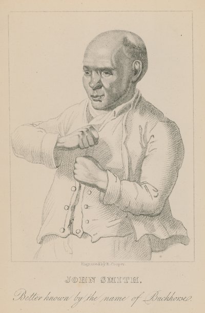 John Smith, better known by the name of Buckhorse, heavyweight boxer by English School