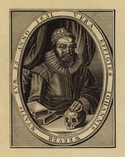 John Weever, English Poet and Antiquary (engraving) by English School