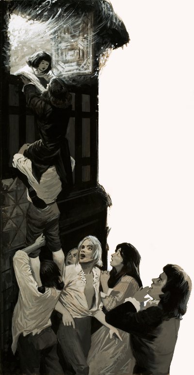 John Wesley was saved from a fire as a child by English School
