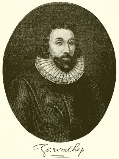 John Winthrop by English School