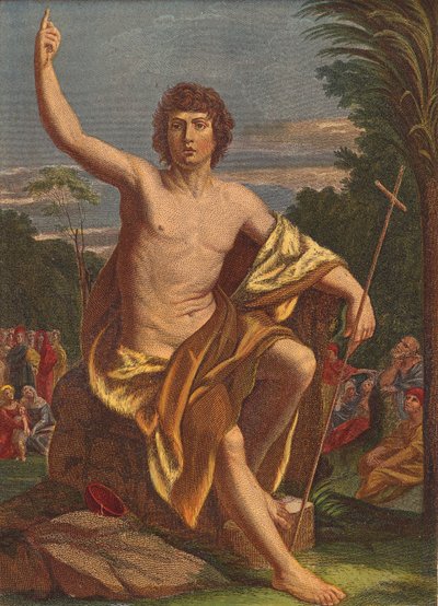 John the Baptist by English School