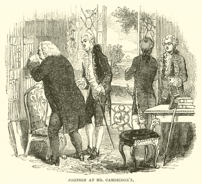 Johnson at Mr Cambridge