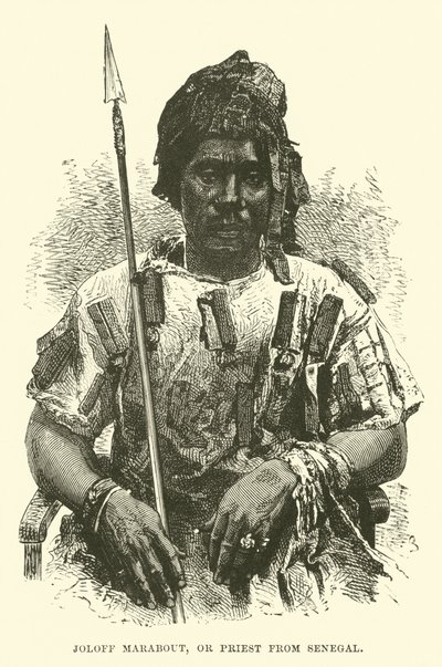 Joloff Marabout, or Priest from Senegal by English School