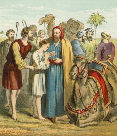 Joseph is Sold as a Slave by His Brothers by English School