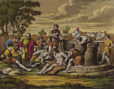 Joseph is Sold into Egypt by English School