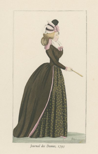 Journal des Dames, 1793 by English School