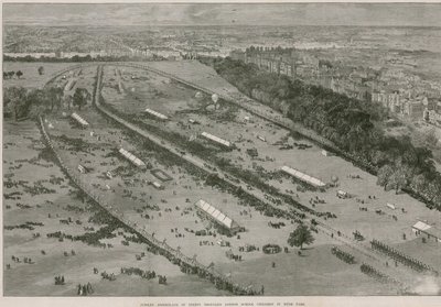 Jubilee Assemblage of Thirty Thousand London School Children in Hyde Park by English School