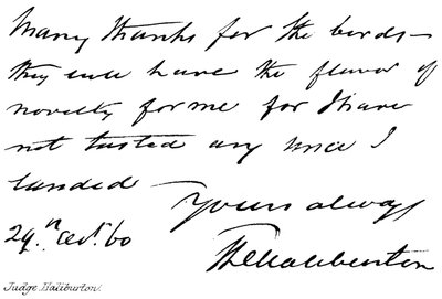 Judge Haliburton by English School