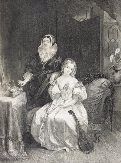 Juliet and her Nurse, from 