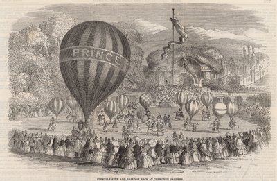 Juvenile fete and balloon race at Cremorne Gardens by English School