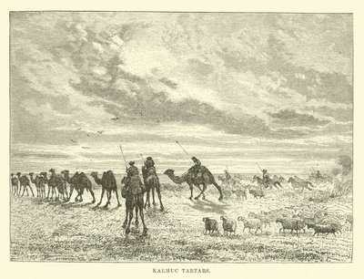 Kalmuc Tartars by English School