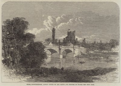 Kelso, Roxburghshire, lately visited by the Prince and Princess of Wales by English School