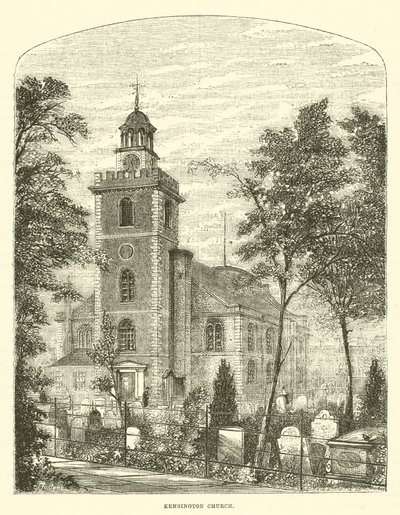Kensington Church by English School