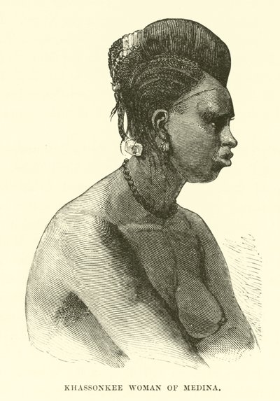 Khassonkee woman of Medina by English School