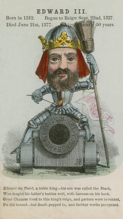 King Edward III by English School
