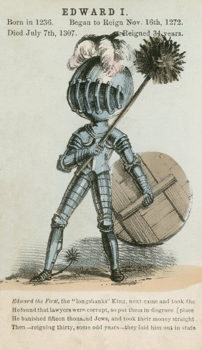 King Edward I by English School