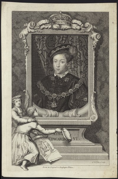 King Edward VI of England and Ireland by English School