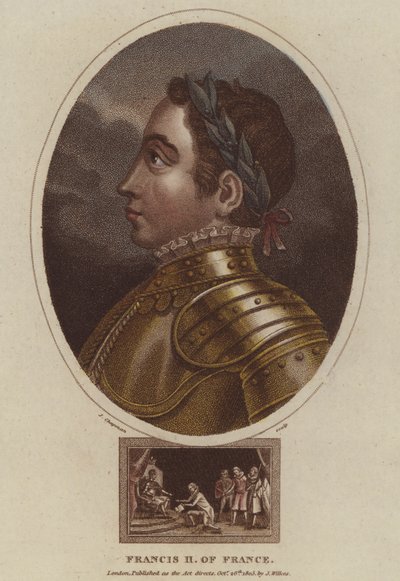 King Francis II of France by English School