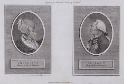 King George III and Queen Charlotte by English School