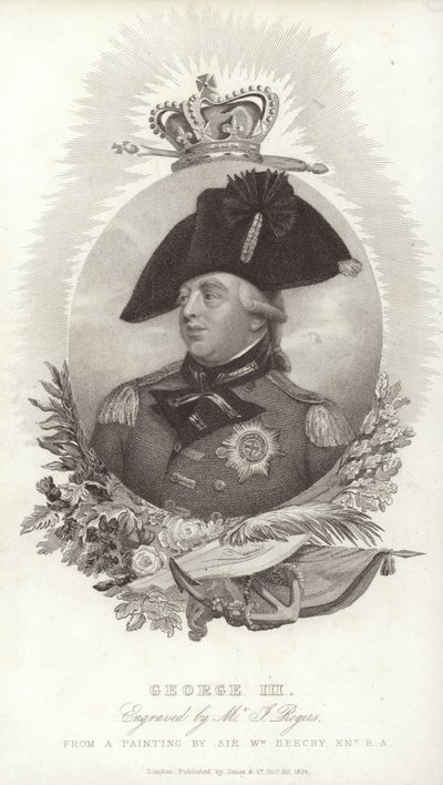 King George III of Great Britain and Ireland by English School