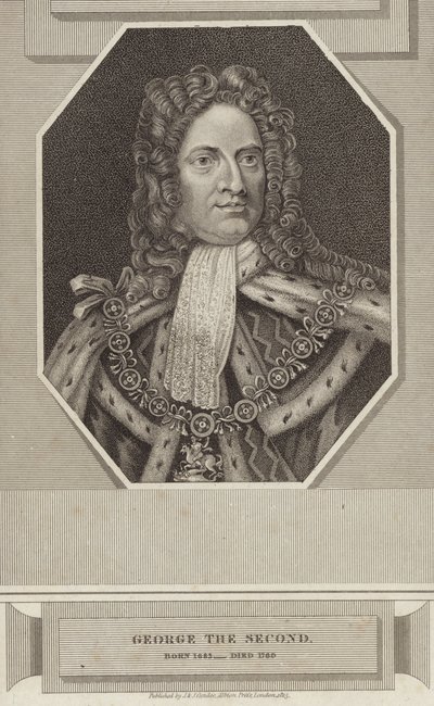 King George II of Great Britain and Ireland by English School