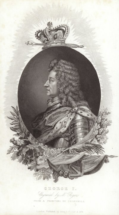King George I of Great Britain and Ireland by English School