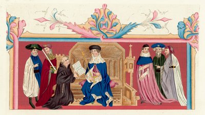 King Henry IV and his Court by English School