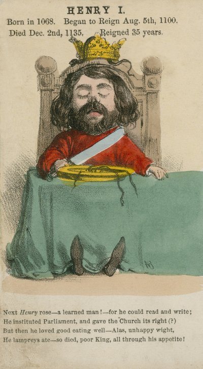 King Henry I by English School