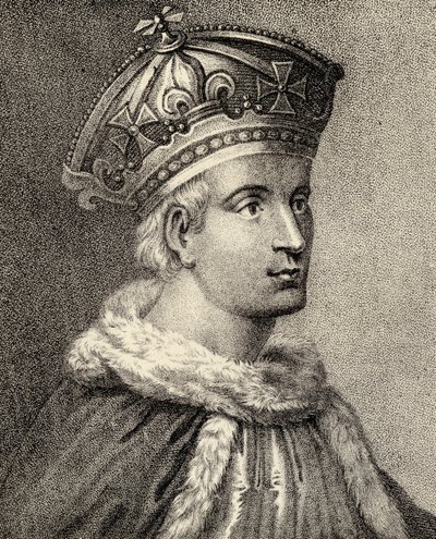 King Henry VI of England, illustration from 