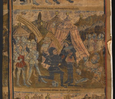 King Henry VI Taken Captive After the Battle of Northampton by English School