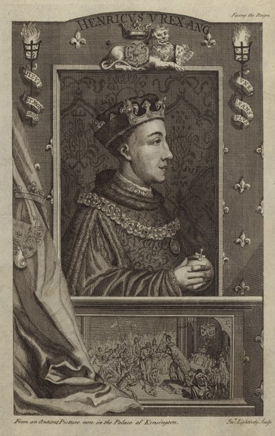 King Henry V of England by English School