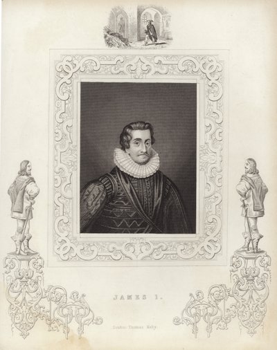 King James I by English School