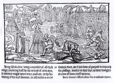 King Malcolm of Scotland Observes Agricultural Labour, 1586 by English School