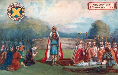 King Offa with St Alban