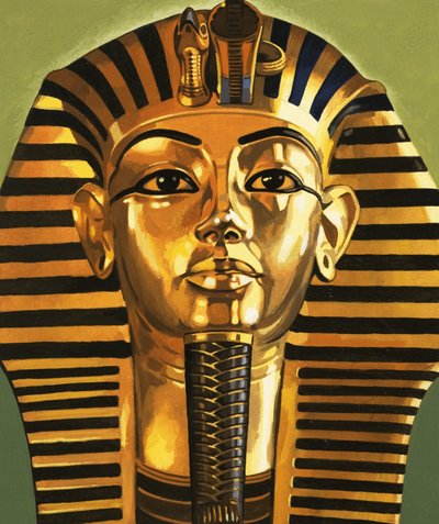King Tutankhamun by English School