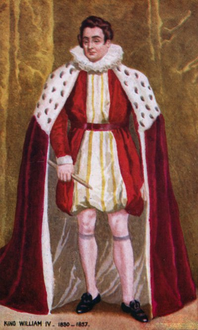 King William IV by English School