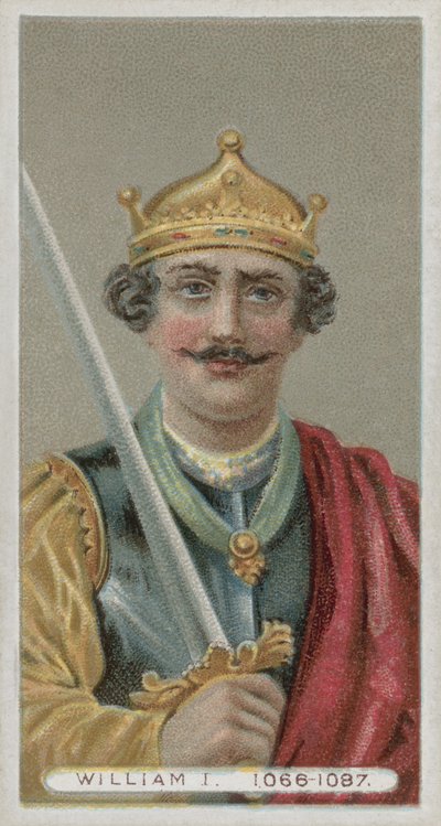 King William I The Conqueror by English School