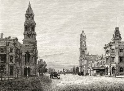 King William Street, Adelaide, from 