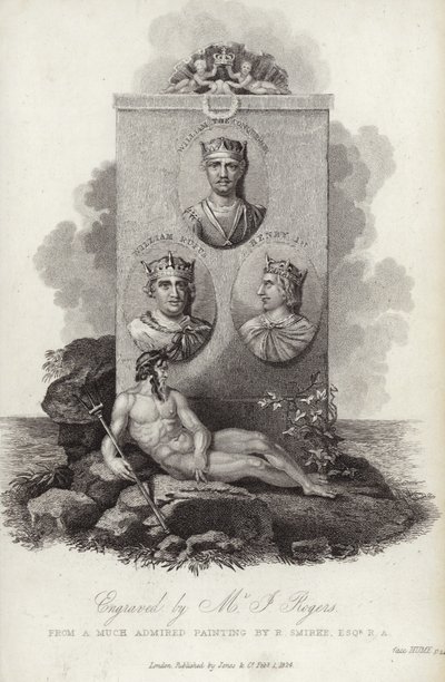 Kings of England by English School