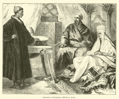 Kirghiz Interior, Central Asia by English School