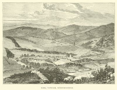 Kirk, Yetholm, Roxburghshire by English School