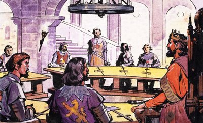 Knights of the Round Table by English School