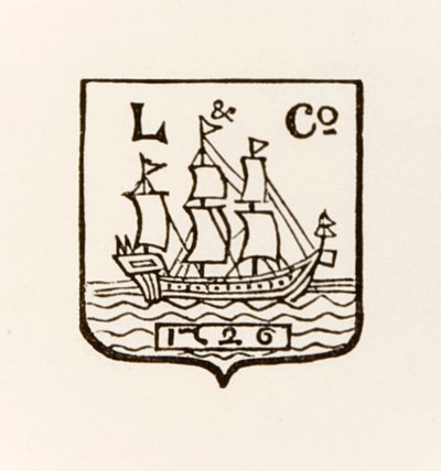 L & Co Ship 1726 logo used by Longmans Green and Company by English School