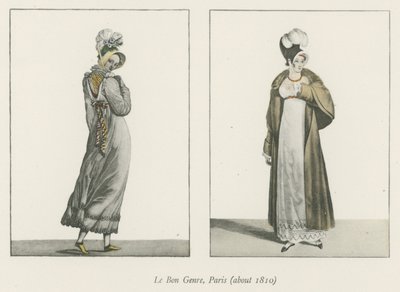 La Bon Genre, Paris (about 1810) by English School