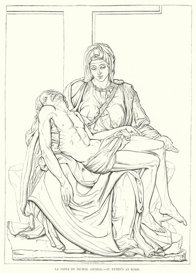 La Pieta by Michelangelo, St Peter