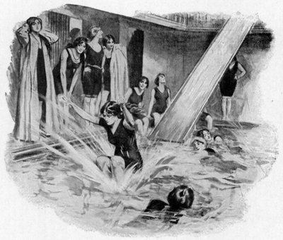 Ladies Using the Chute (Bath Club) by English School
