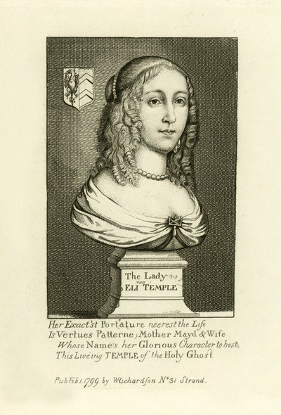 Lady Eleanor Temple by English School
