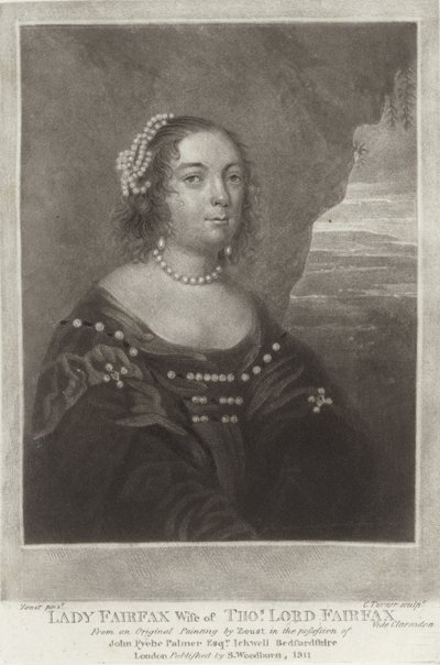 Lady Fairfax by English School