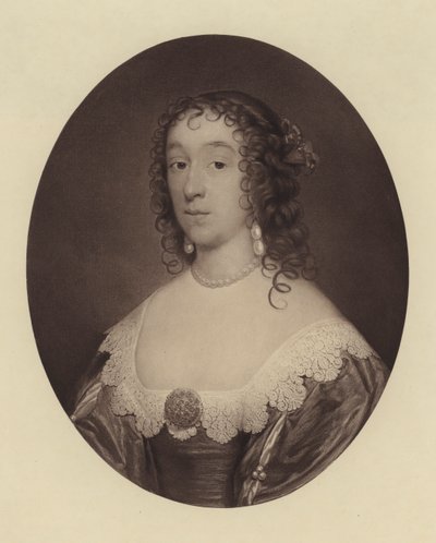 Lady Fauconberg (Mary Cromwell), third daughter of Oliver Cromwell by English School